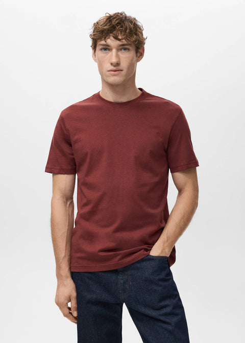 Mango t-shirt cherlo in cherry