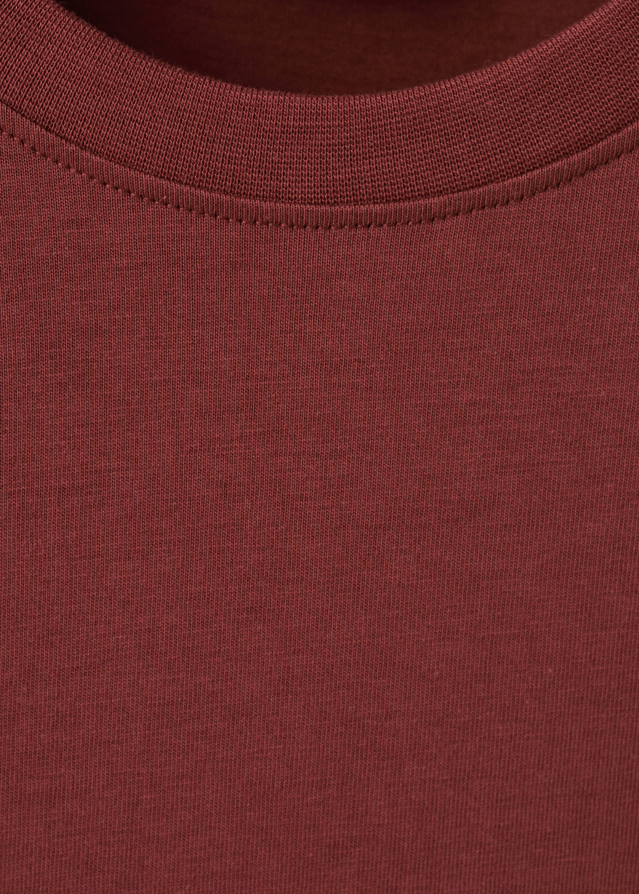 Mango t-shirt cherlo in cherry - 023