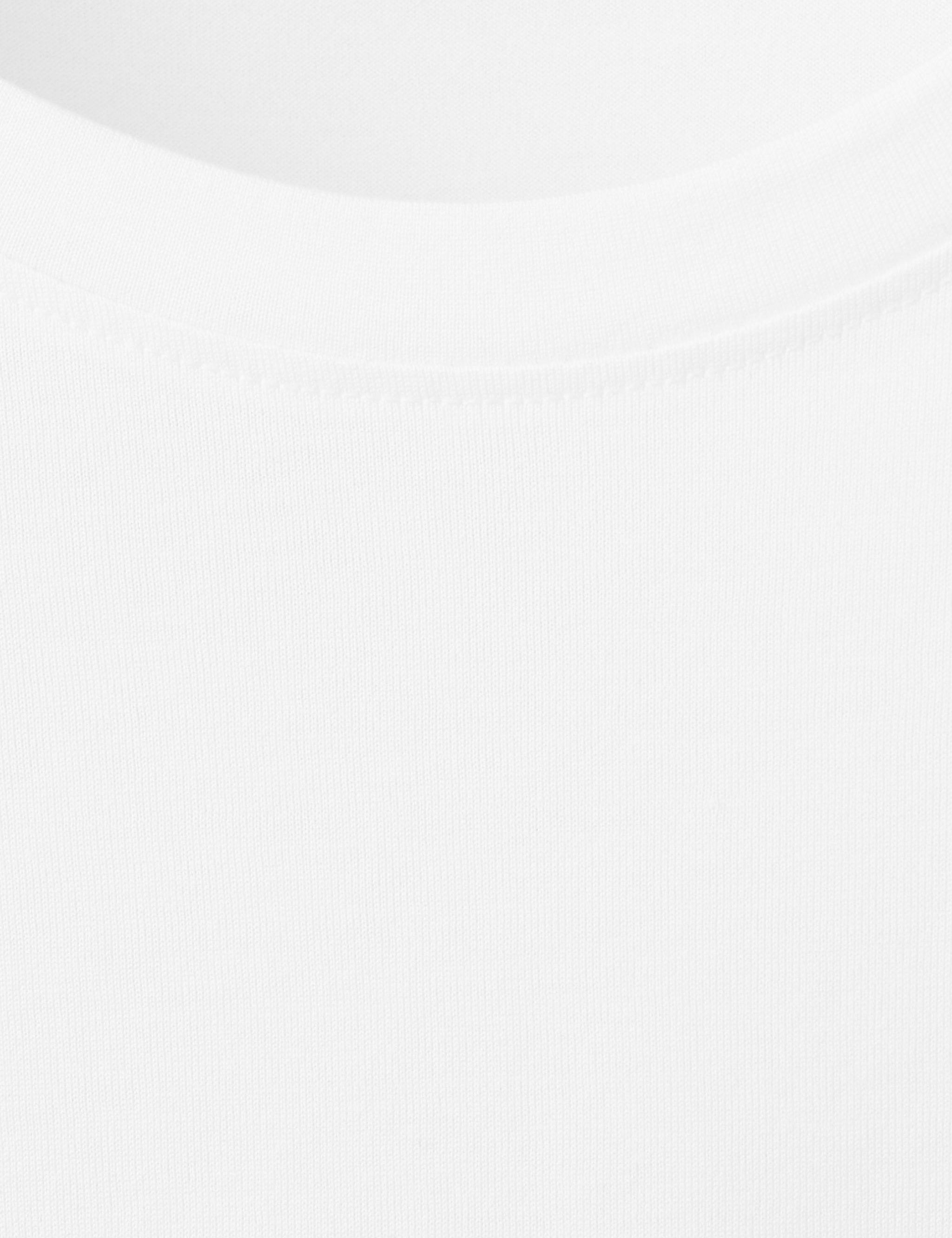 Mango t-shirt bellow in white