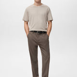 Mango t-shirt bellow in sand-001