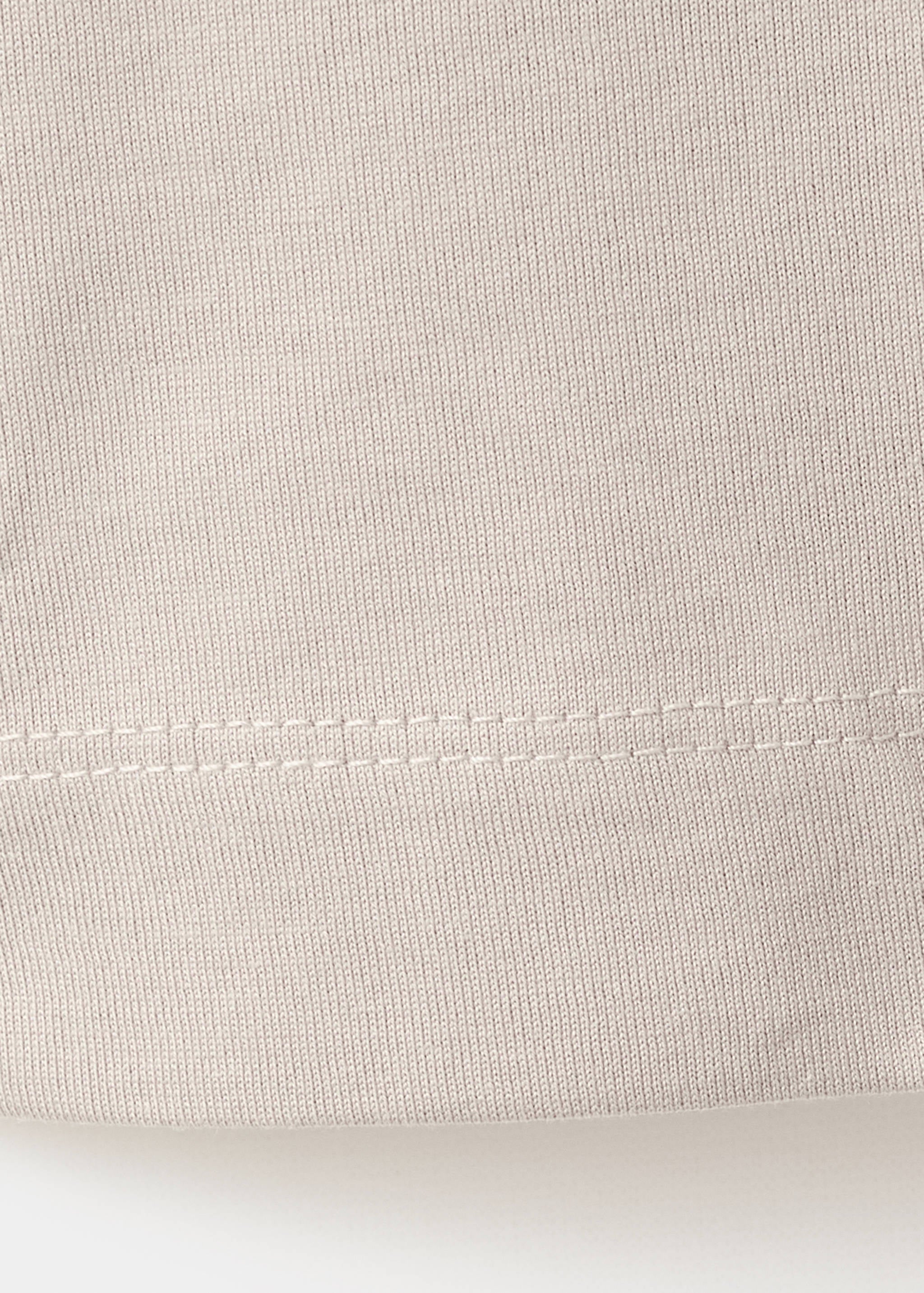 Mango t-shirt bellow in sand-030