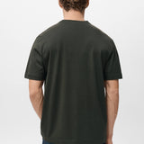 Mango t-shirt bellow in chocolate-003
