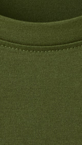 Mango t-shirt bellow in green