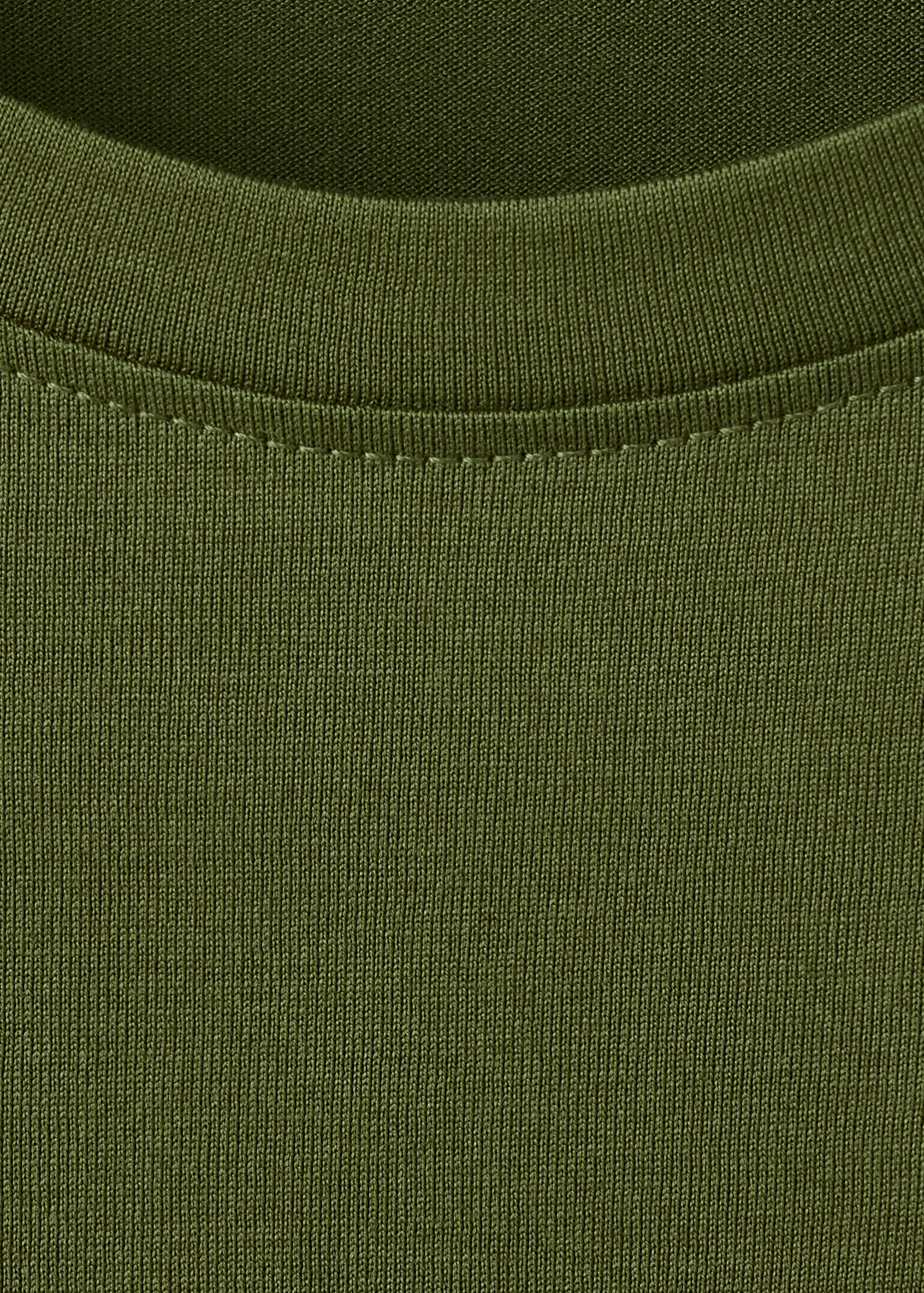 Mango t-shirt bellow in green