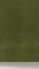 Mango t-shirt bellow in green