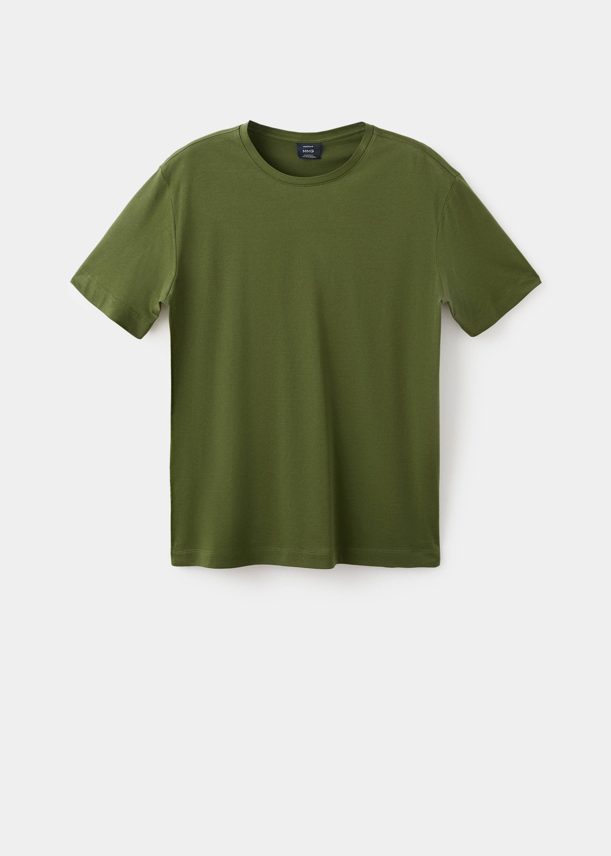 Mango t-shirt bellow in green