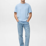 Mango t-shirt bellow in celestial-001