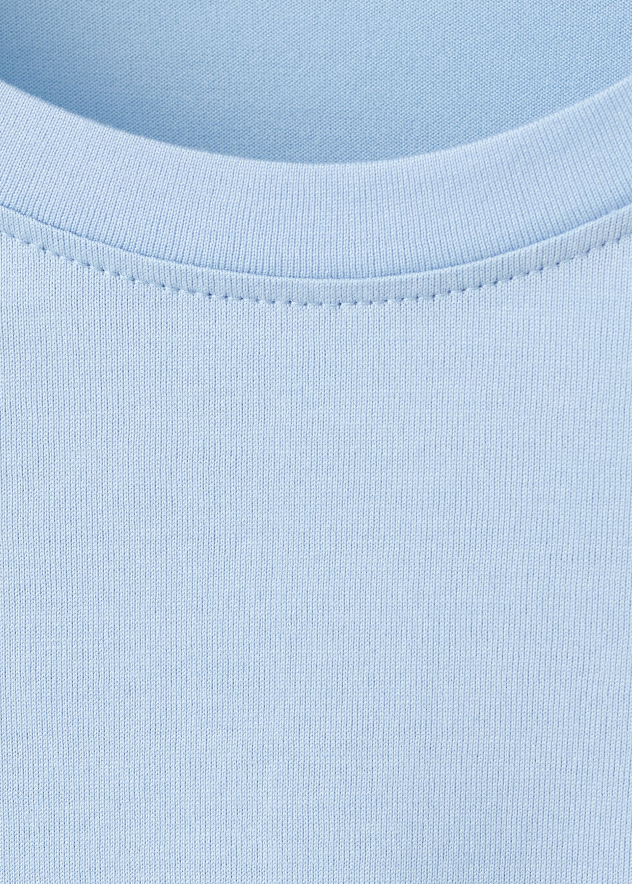 Mango t-shirt bellow in celestial-023