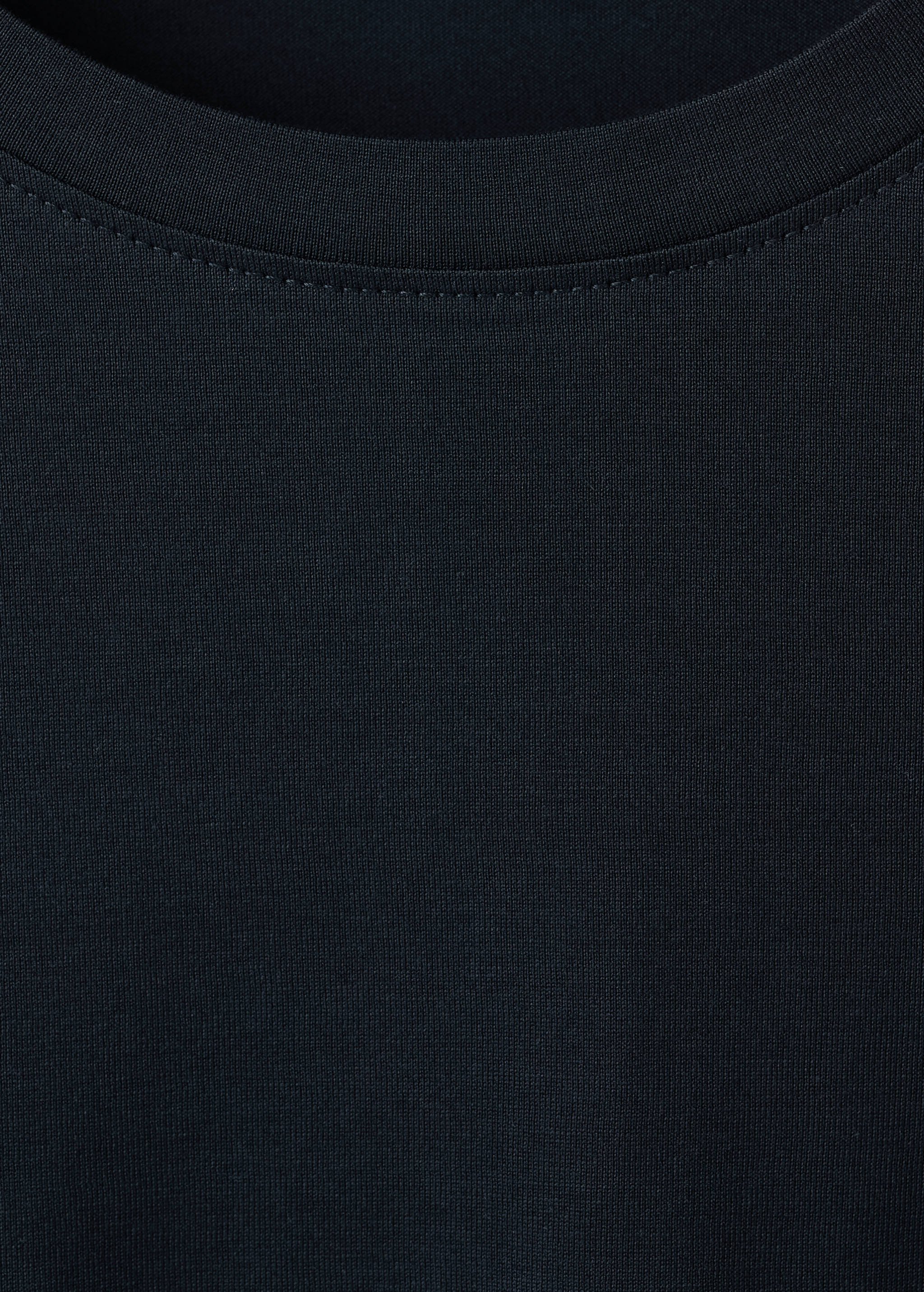 Mango t-shirt bellow in navy