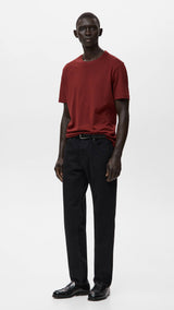 Mango t-shirt bellow in cherry-001