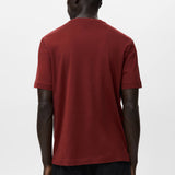 Mango t-shirt bellow in cherry-003