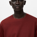 Mango t-shirt bellow in cherry-004