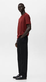Mango t-shirt bellow in cherry-008
