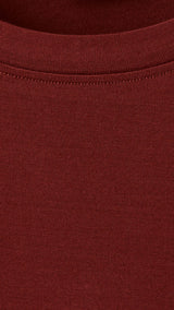 Mango t-shirt bellow in cherry-023