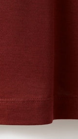Mango t-shirt bellow in cherry-030