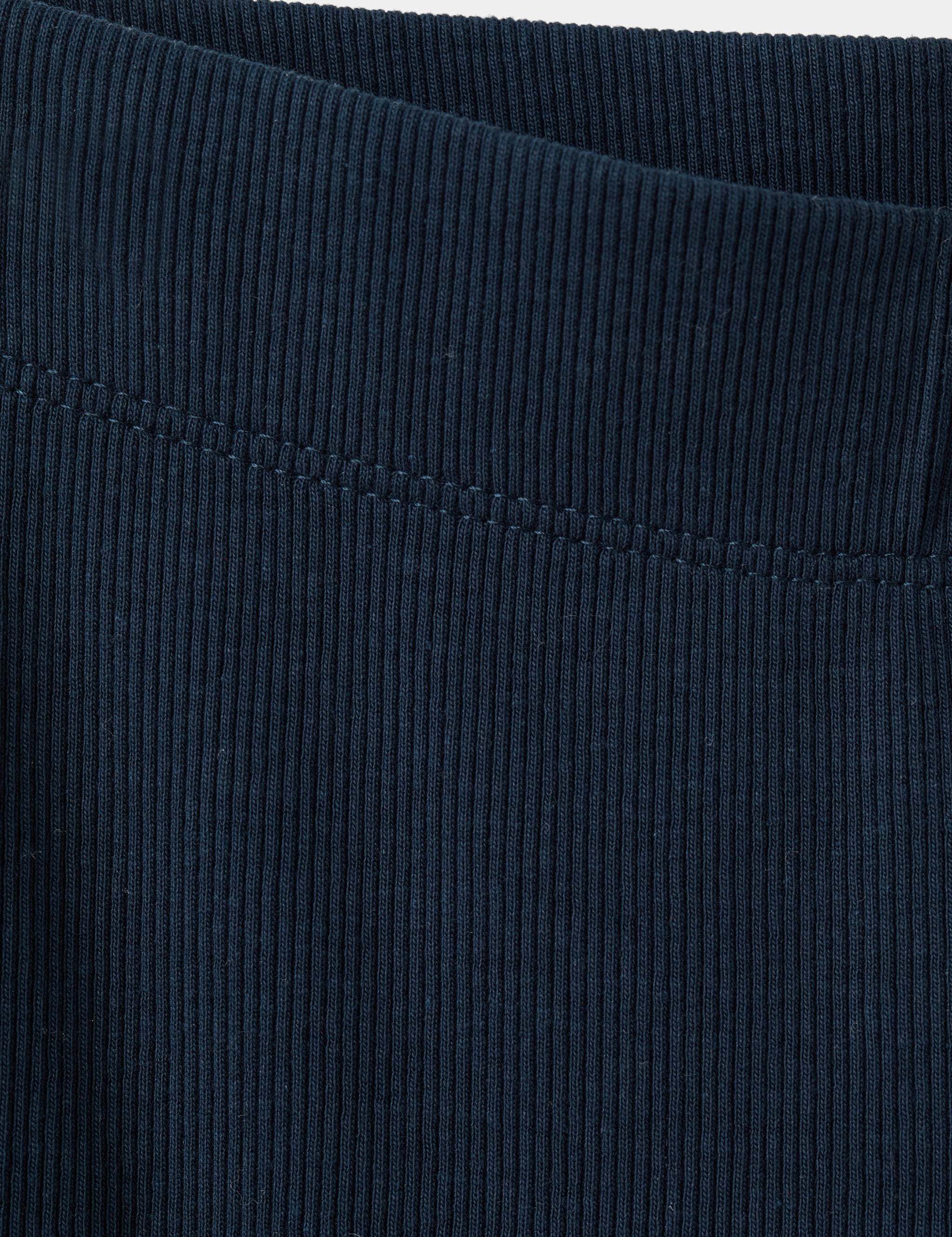 Mango leggings ribflare in navy-023