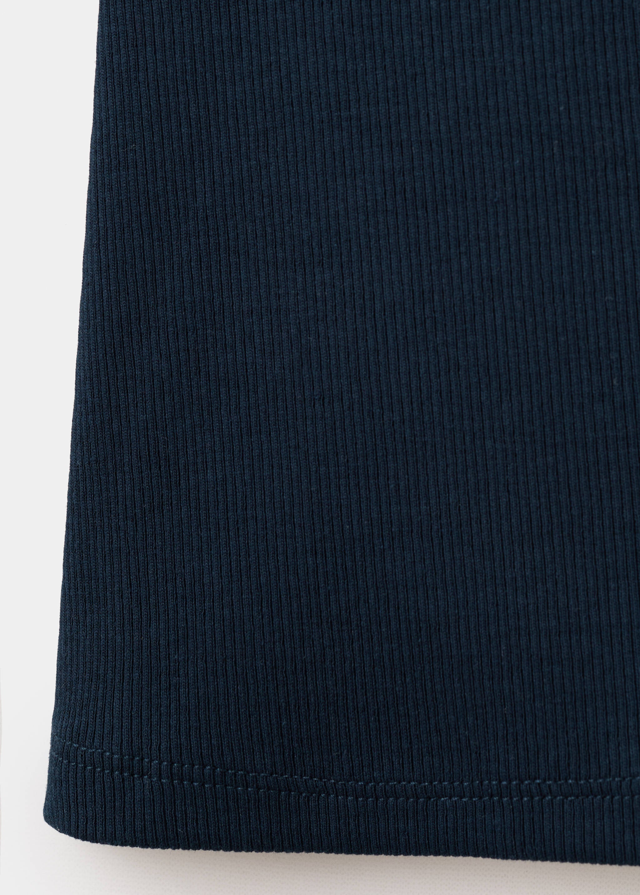 Mango leggings ribflare in navy-030