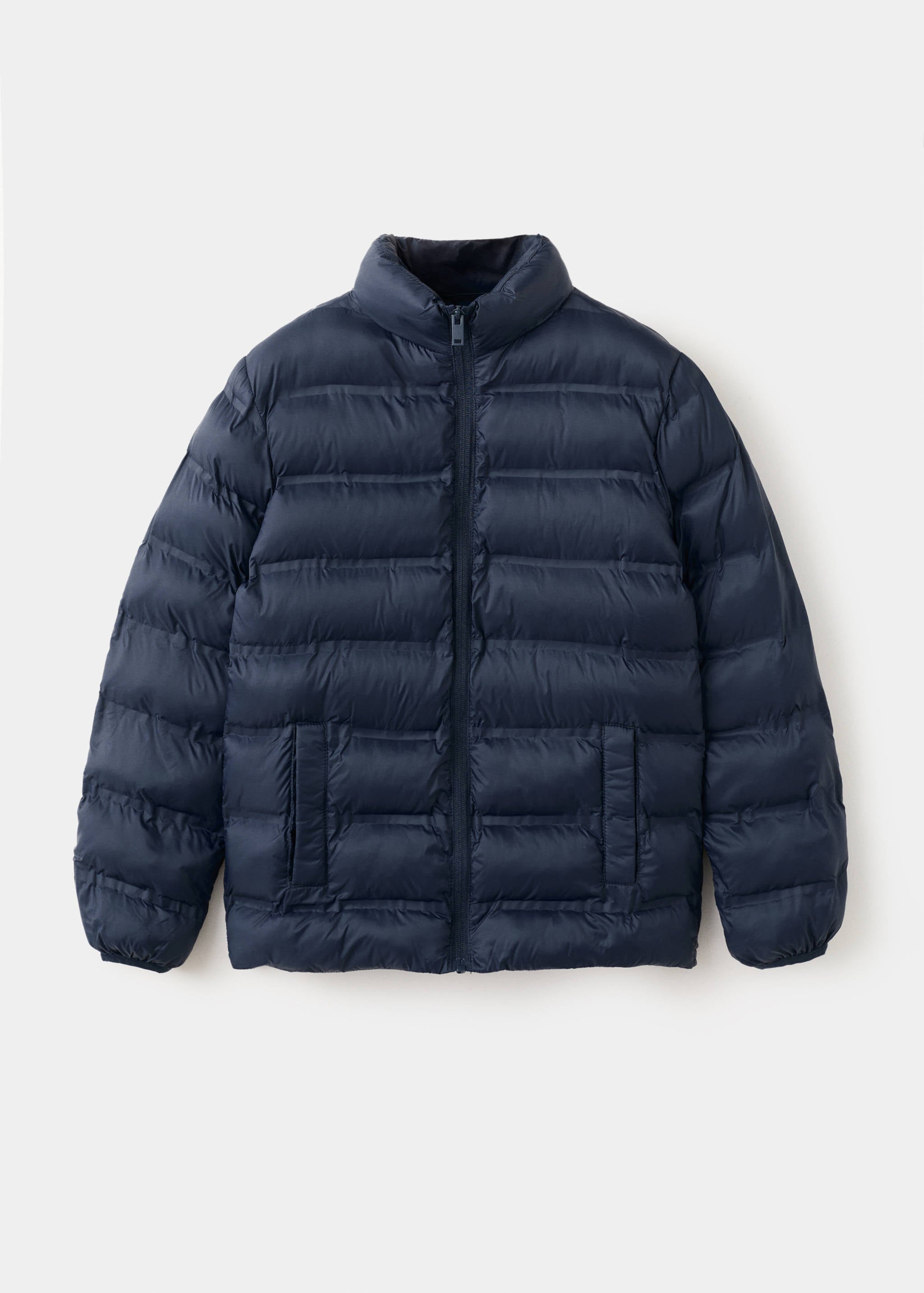 Mango puffer coat unico in navy-021