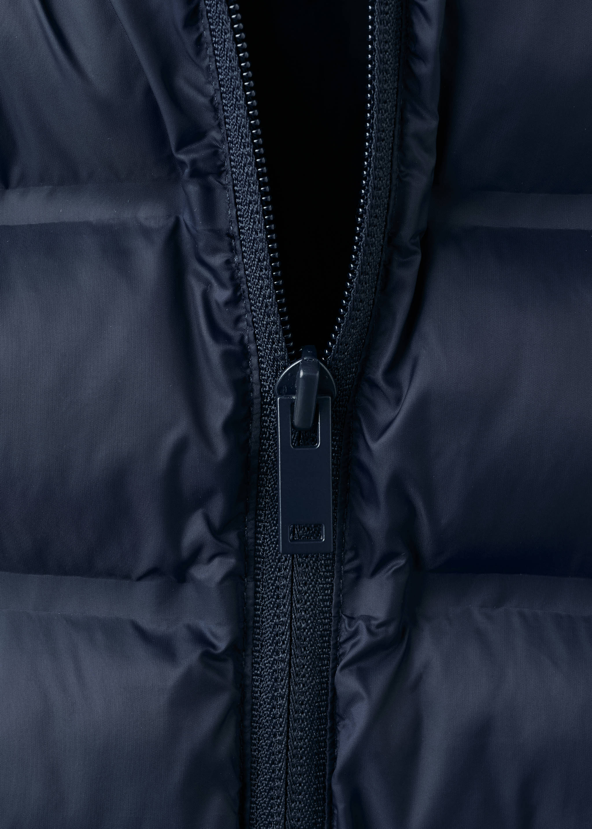 Mango puffer coat unico in navy-023