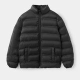 Mango puffer coat unico in black-021