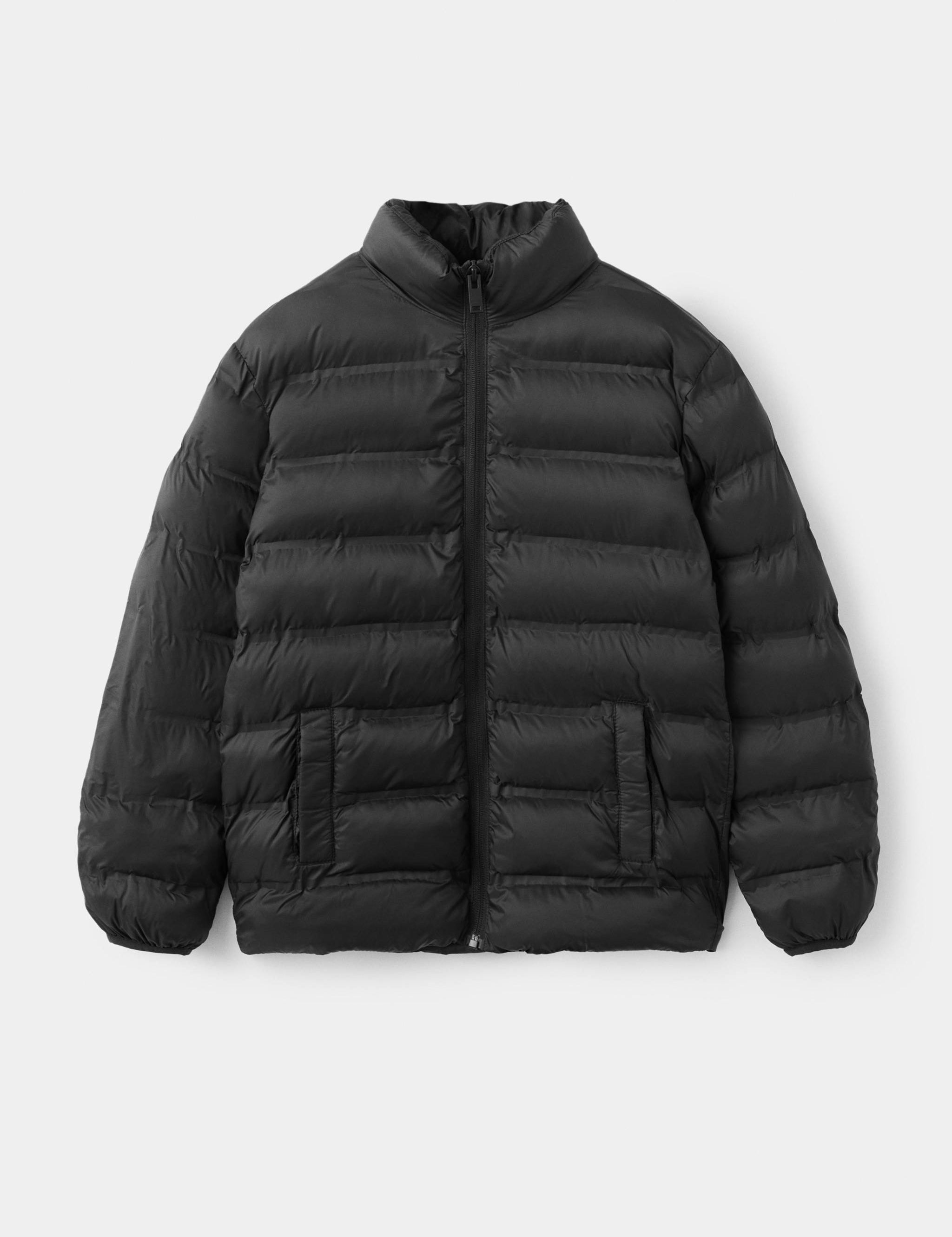 Mango puffer coat unico in black-021
