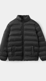 Mango puffer coat unico in black-021
