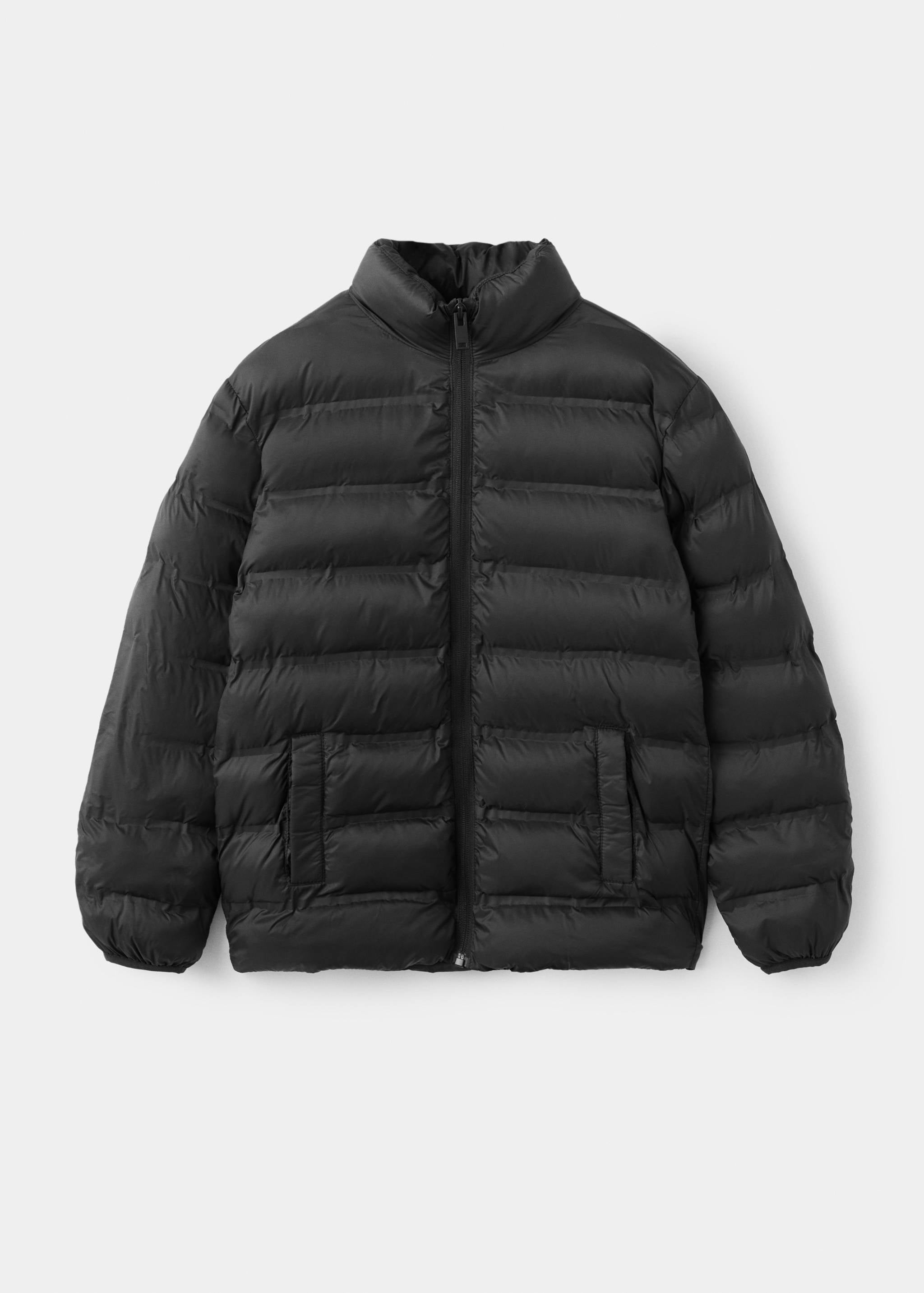 Mango puffer coat unico in black-021