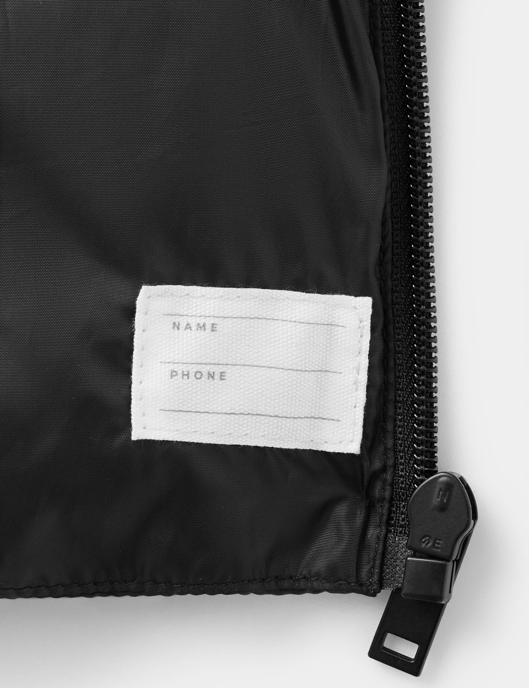 Mango puffer coat unico in black-023