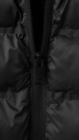 Mango puffer coat unico in black-030