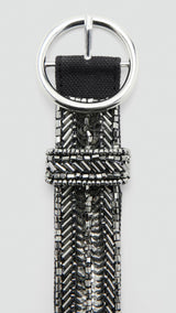 Mango belt beadsb in grey - Image 3