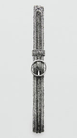 Mango belt beadsb in grey - Image 4