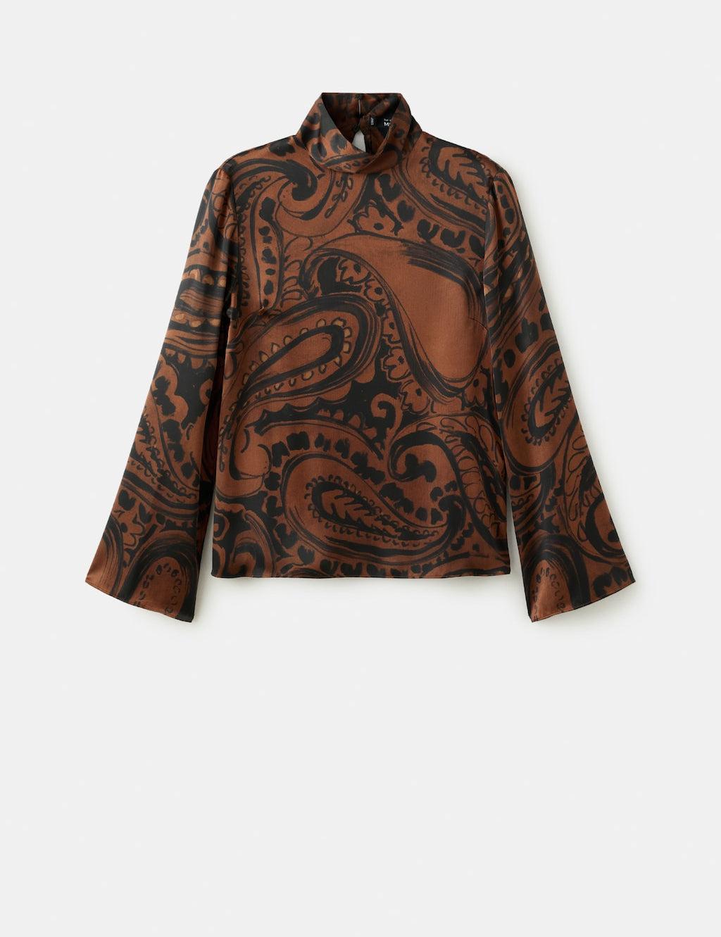 Mango blouse matilda in terracotta - Image 2