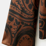 Mango blouse matilda in terracotta - Image 3