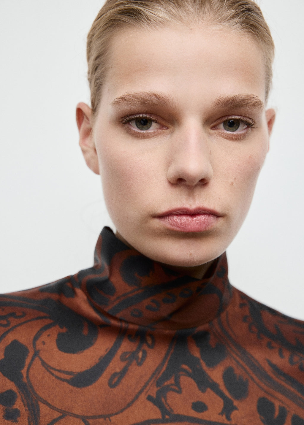 Mango blouse matilda in terracotta - Image 4