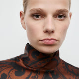 Mango blouse matilda in terracotta - Image 4