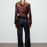 Mango blouse matilda in terracotta - Image 7