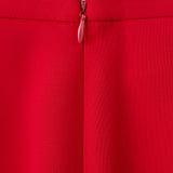 Mango trousers iguana in red-023