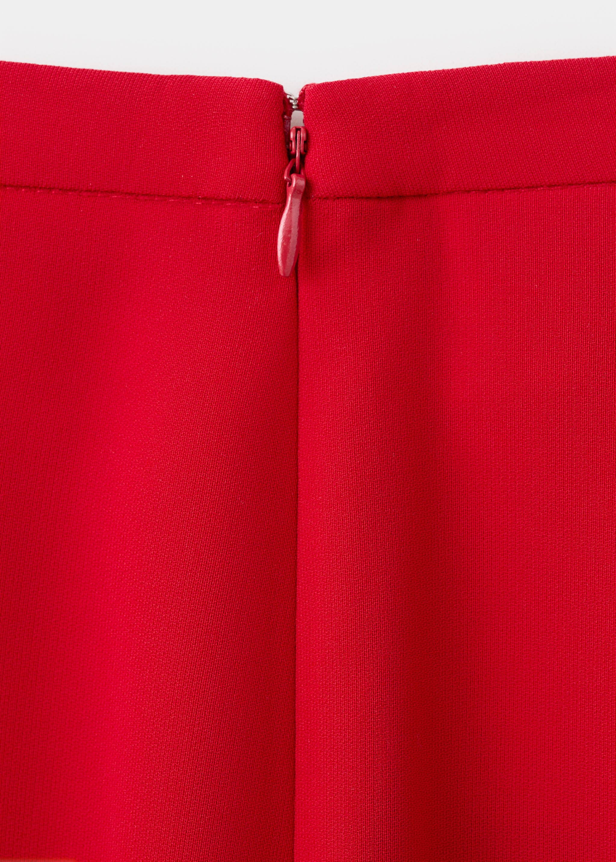 Mango trousers iguana in red-023
