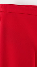 Mango trousers iguana in red-030