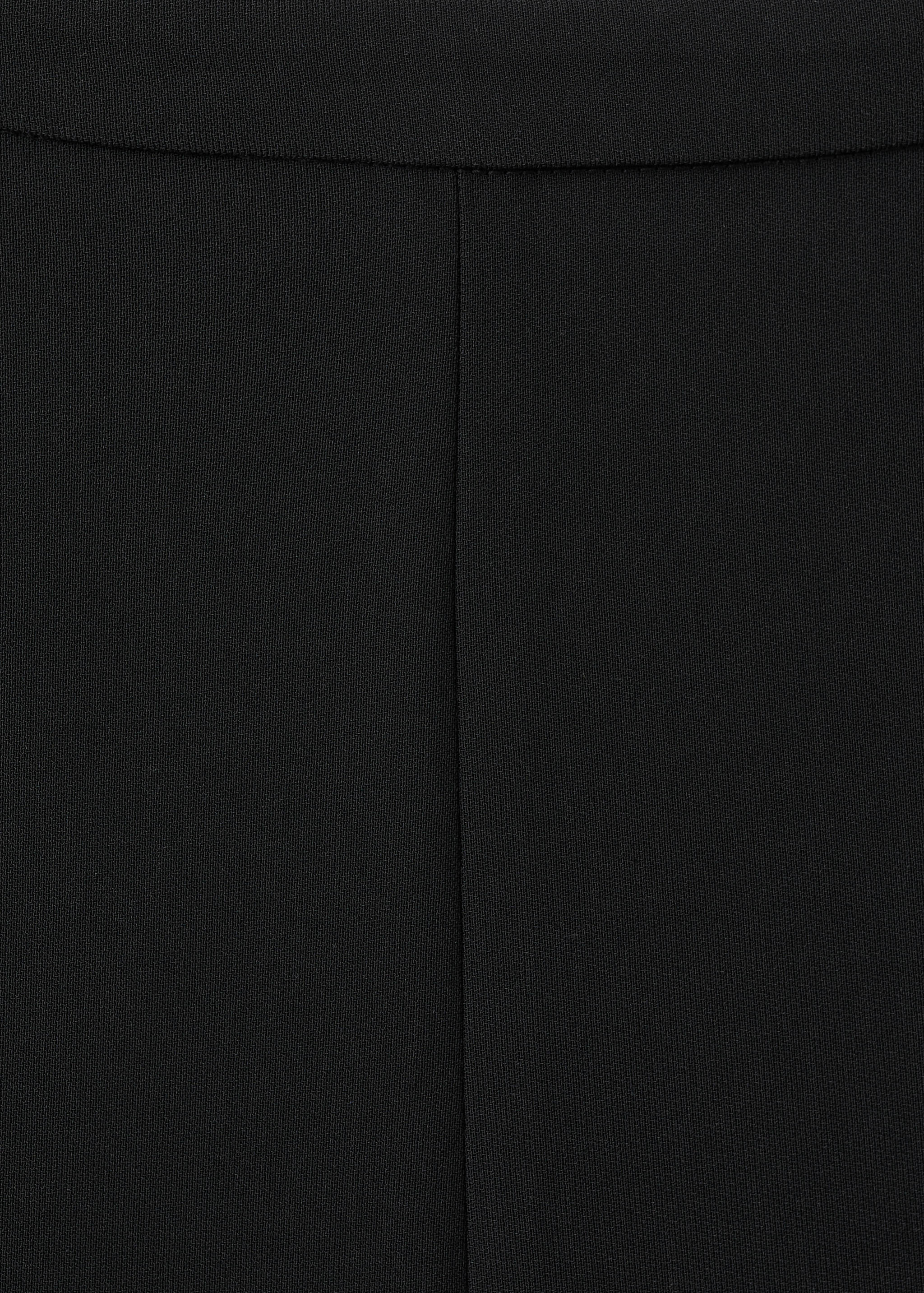 Mango trousers iguana in black