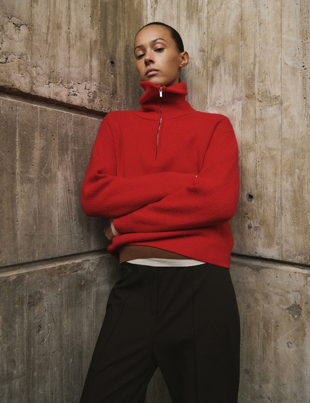 Mango sweater rizon in red - Image 1