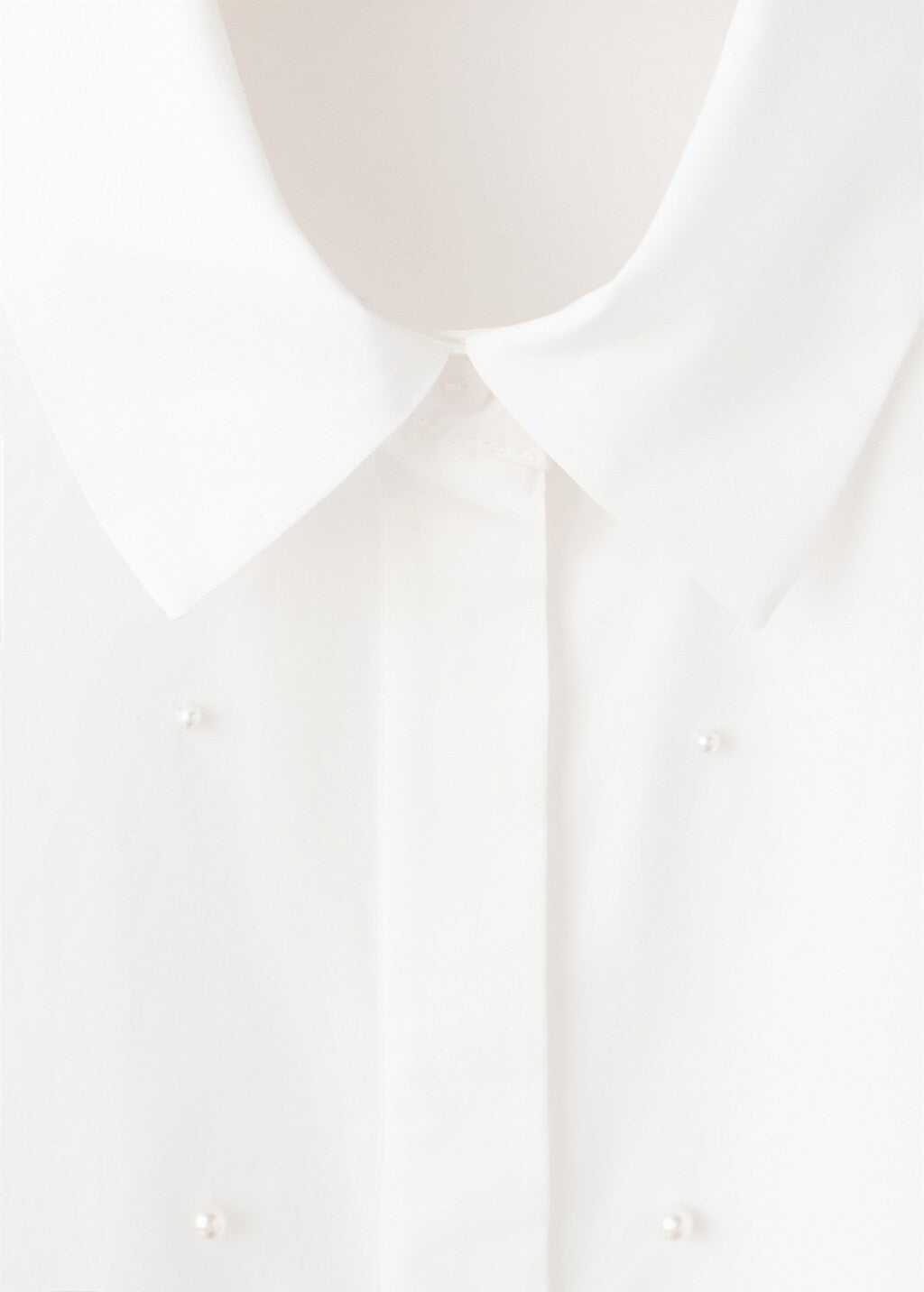 Mango blouse perle in white - Image 3