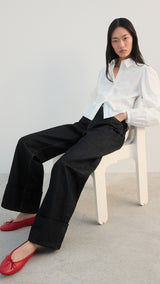 Mango blouse perle in white - Image 5