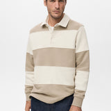 Mango sweatshirt bolar in camel - Image 1