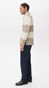 Mango sweatshirt bolar in camel - Image 4