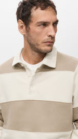 Mango sweatshirt bolar in camel - Image 5