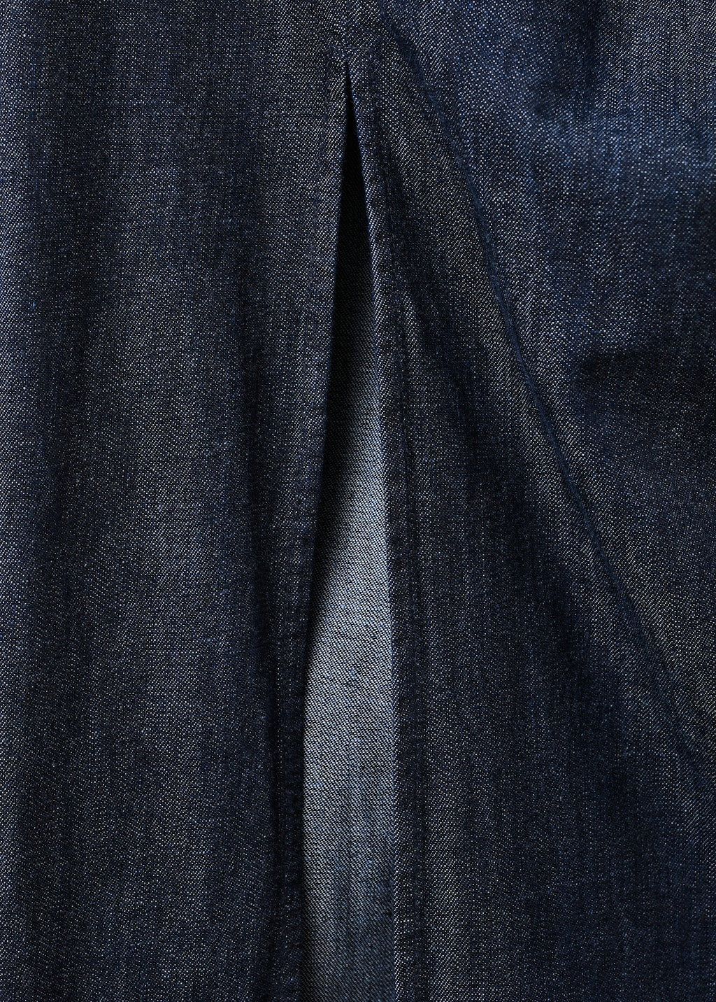 Mango dress marine in soft denim - Image 3