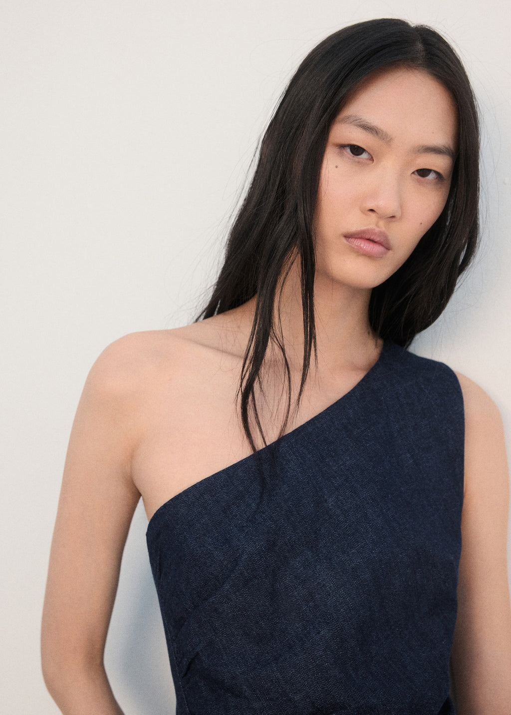 Mango dress marine in soft denim - Image 4