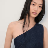 Mango dress marine in soft denim - Image 4