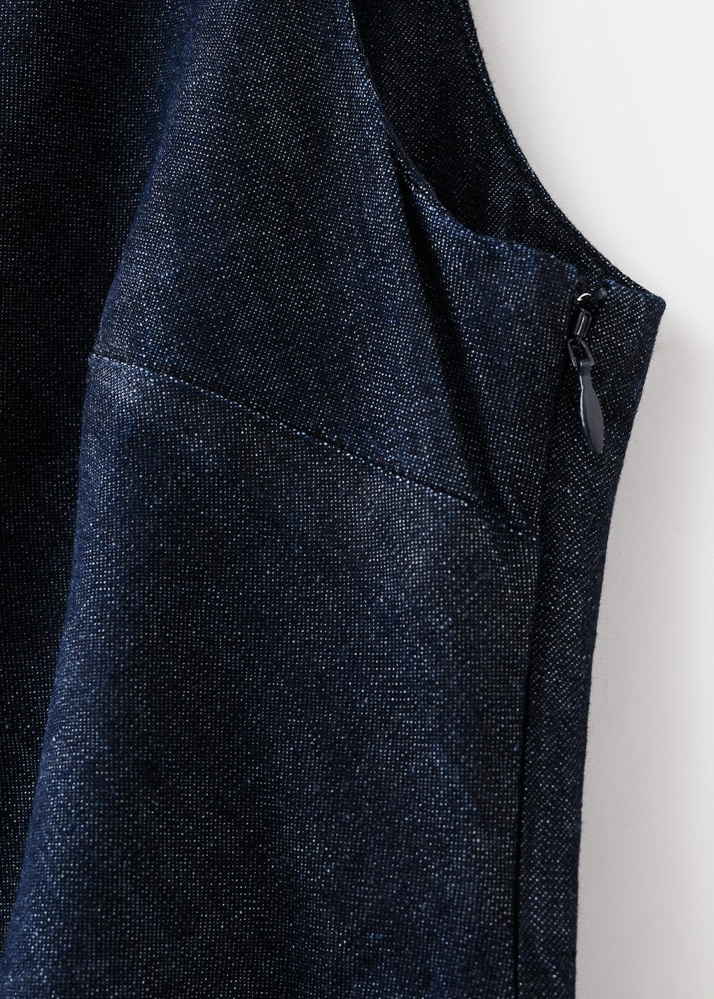 Mango dress marine in soft denim - Image 5
